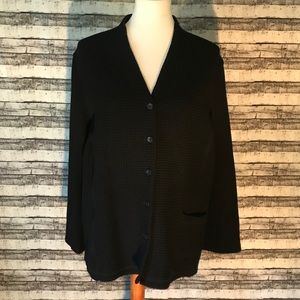 Eileen Fisher Waffle Weave Blazer